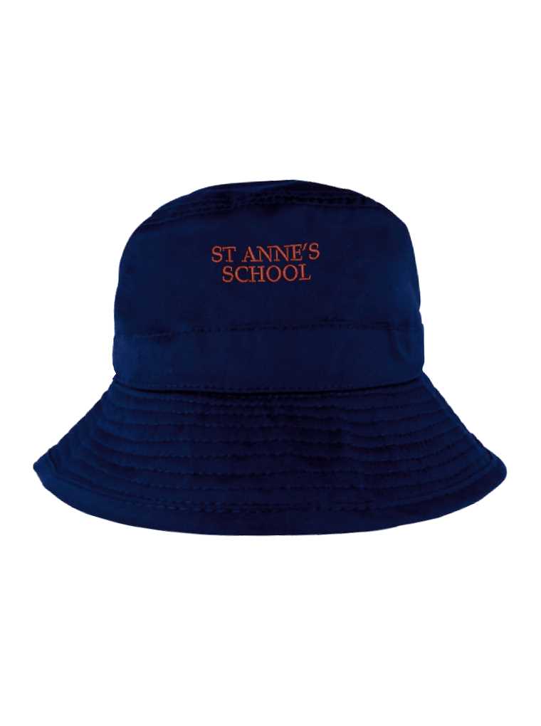 St Anne's School Bucket Hat Navy